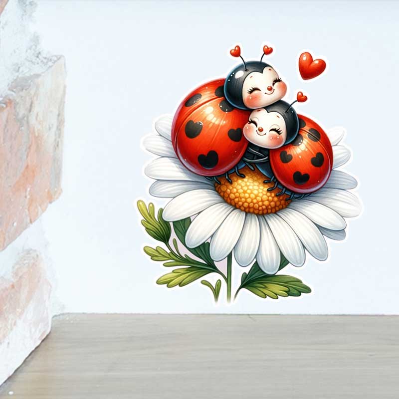 Leuke Lieveheersbeestje Muurst - Pvc Panel Background recensie en prijs
