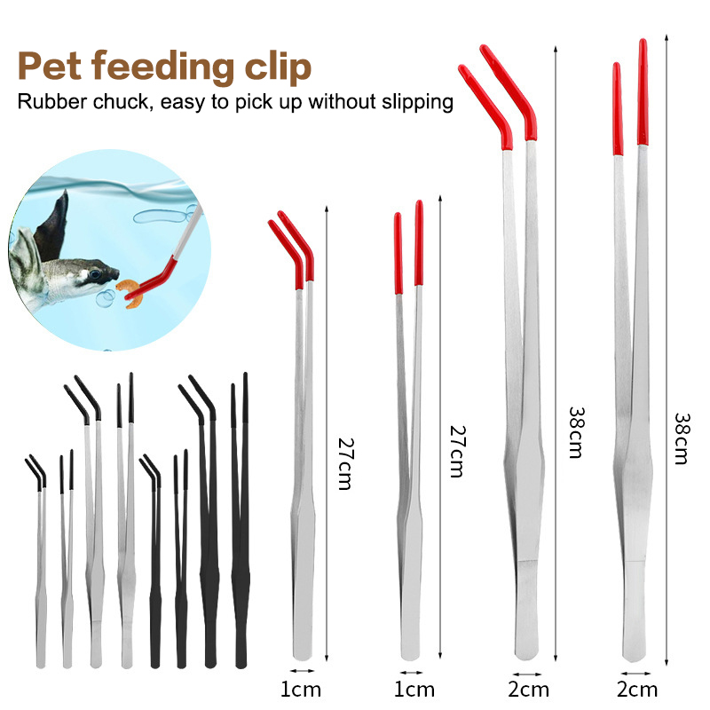 Reptielenvoedertang met rubber - Feeding Tong Stainless recensie en prijs